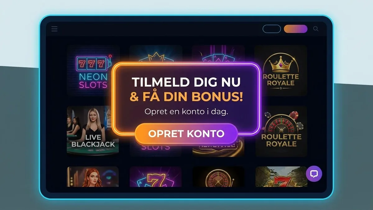 Tilmelding med bonus
